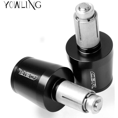 For HONDA CBR600F F4 CBR929RR CBR954RR CB1000 ST1100 Motorcycle Handlebar Gear Balanced Plug Slider Handle Bar End Weights Grips