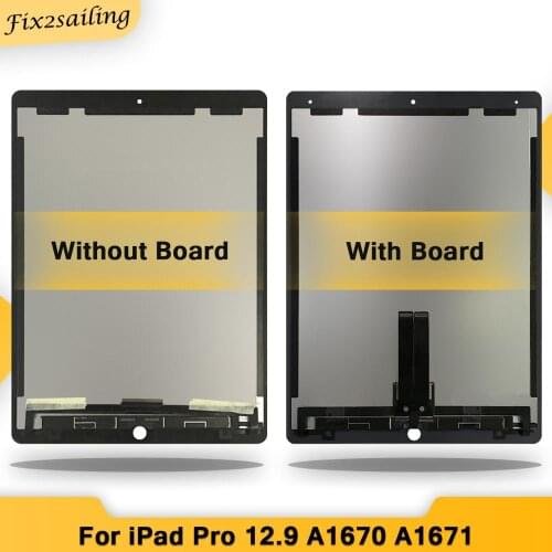 100% Tested For iPad Pro 12.9" (2017 Version) A1670/A1671 Touch Screen Digitizer Panel Assembly Replacement With/Without Board