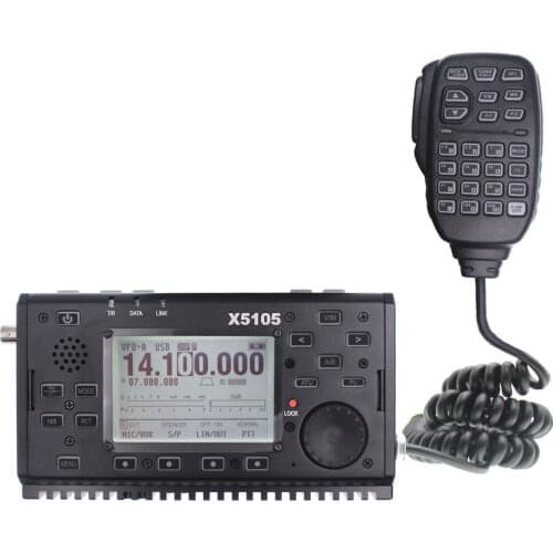 Xiegu X5105 OUTDOOR VERSION 0.5-30MHz 50-54MHz 5W 3800mAh HF TRANSCEIVER with IF Output All Bands Covering SSB CW AM FM RTTY PSK