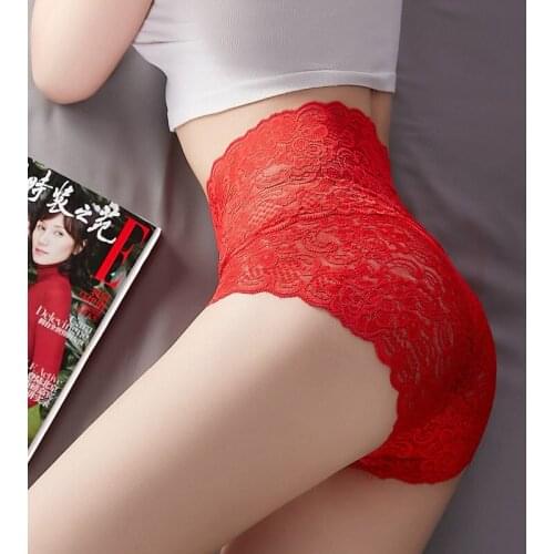 Women lace Panties Sexy Underwear Knickers Panty Mesh Floral Lingerie Female Seamless Briefs Underpants
