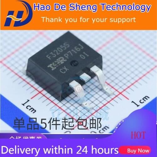 10PCS/LOT IRF3205S IRF3205STRLPBF TO-263 F3205S D2-PAK New Original In Stock
