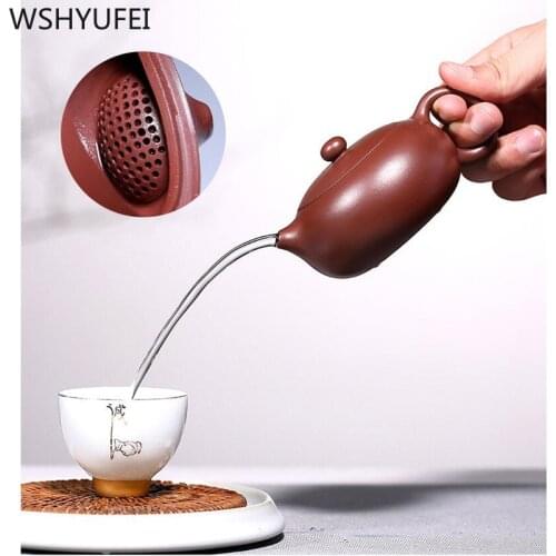 190ml Handmade Heat-Resistant Borosilicate Glass Thick Tea Pot Filter Chinese KungFu Tea Teapot Scented Afternoon Tea Accessory