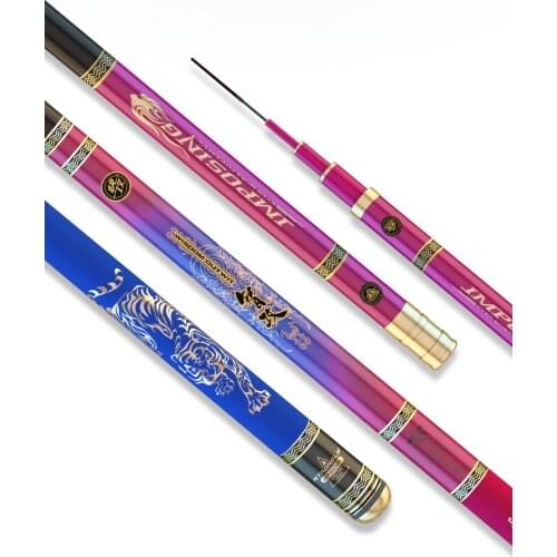 28/19 Tune Carp Fishing Poles 4H 5H 6H Hard Fishing Rod Black Pit Hand Olta Carbon Fiber Fishing Canne De Pesca Fishing Tackle