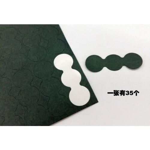 3 section 18650 battery of highland barley paper battery group special green shell paper insulating paper glue patch 1 35