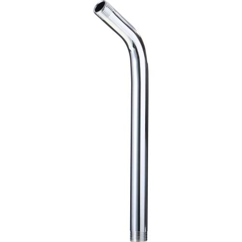 30cm/12" Wall Mounted Shower Head Extension Stainless Steel Tube Rainfall Shower Head Arm Bracket Pipe for Bathroom