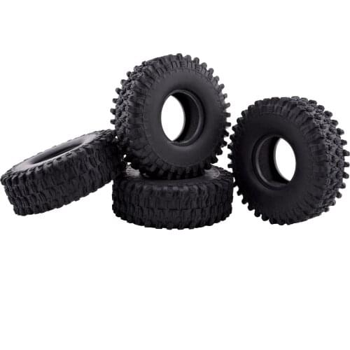 4pcs/8pcs 120MM 1.9" Rubber Rocks Tyres / Wheel Tires for 1/10 RC Car Rock Crawler Axial SCX10 90047 D90 D110 TF2 Traxxas TRX