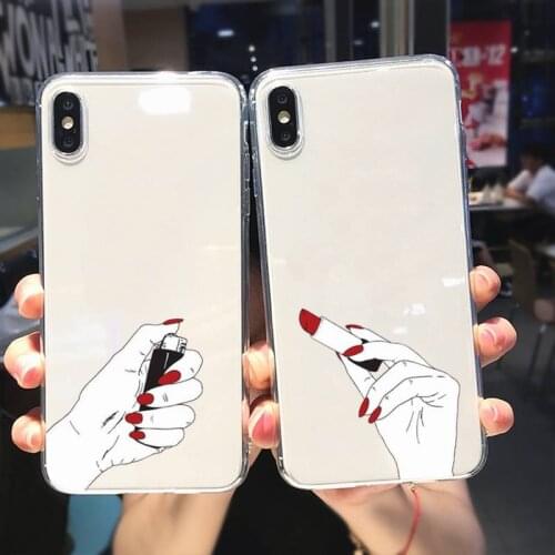 PXCHENG Bad Girl Finger Art Phone Case For Xiaomi 10T 11 Note 10 Redmi Note 8 9