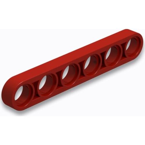 Building Blocks Parts 32063 10PCS Technic Beam 1 x 6 Thin LEGOING MOCS Education