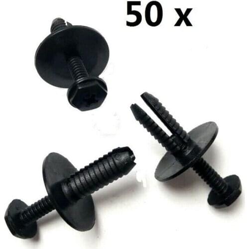 Door Trim Panel Clips For BMW E46 E60 E90 etc Hex Head Metal Screw 07147129160