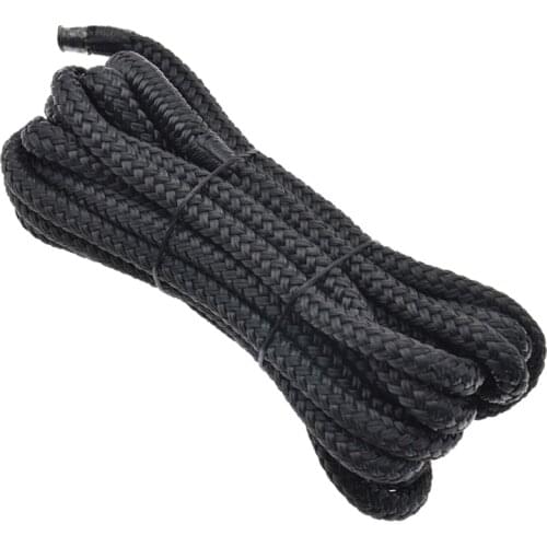 Boat Dock Line Double Braided Nylon Marine Mooring Rope for Temporary Docking of Yachts, Kayaks, Park Cruise Ships