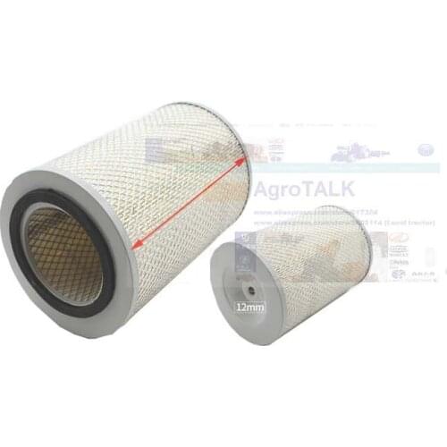 Air filter element for insert air cleaner for Shandong Taishan KM454 tractor, part number