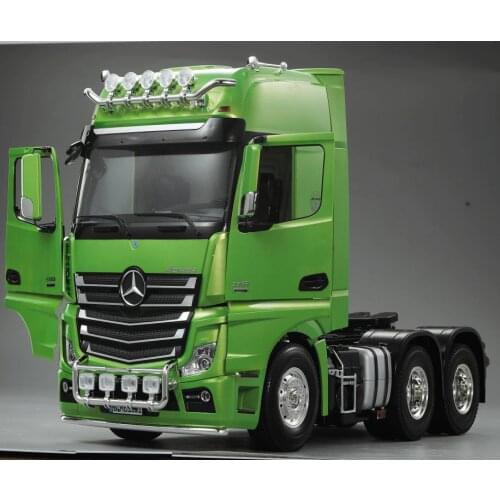 Hercules 1/14 RC DIY Bz Actros 3363 6*4 KIT Model Motor Tractor Truck 3Axles TH16849-SMT4