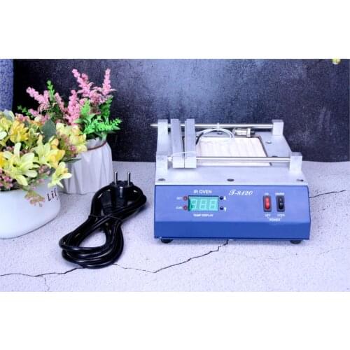 T-8120 200*240MM SMD Infrared Preheating PID Temperature Controlling Preheating Station heating Plamform