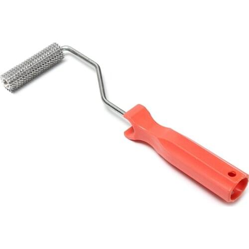 75X21mm Laminating Bubble Roller Aluminum Alloy Fiberglass Roller Bubble Buster Roller Tool Kit Handling Tool