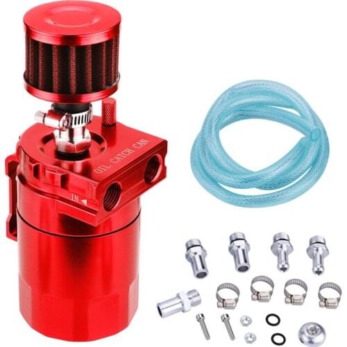 Car modified general oil breathable kettle accessories oil and gas separator oil filter pot secondary intake filter pot