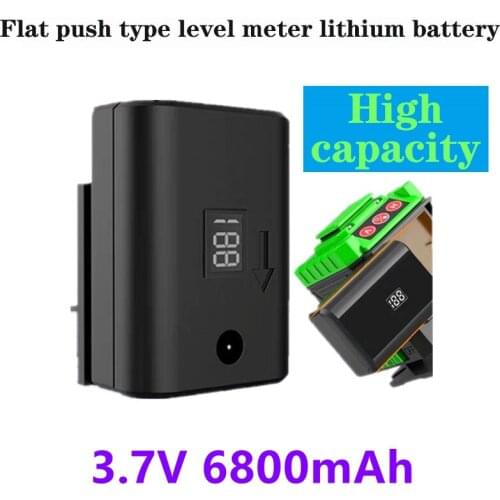 6800mah Chargeable high power battery Laser level 360 building tools for levelling 3D 12 line powerful green laser level+Charger