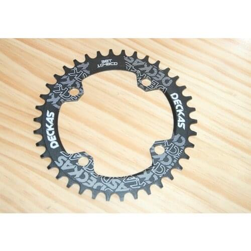 MTB bicycle chainring 104bcd oval circle narrow wide NW teeth single speed DH chainwheel crankset
