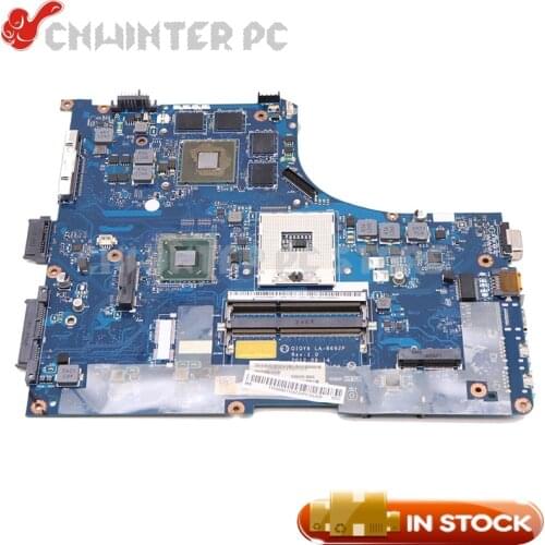 NOKOTION For Lenovo ideapad Y500 Laptop motherboard HM76 DDR3 GT650M Video Card 90001156 QIQY6 LA-8692P