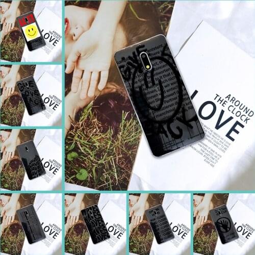 Quote Smile Cartoon Phone Case Silicone For Nokia 7 Plus X71 X6 Nokia6 5 3 2 Soft Back Cover For Nokia 1 Plus 2 3 5 6 8 9 Case