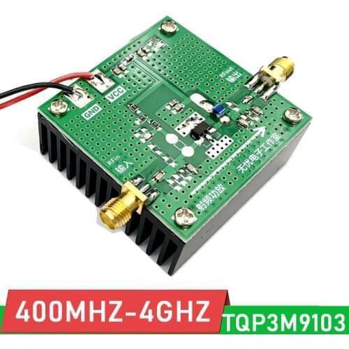 400MHZ-4GHZ 1W Power Amplifier development board TQP3M9103 hing linearity RF amplifier FOR 2.4G WIFI HAM radio TS transceivers