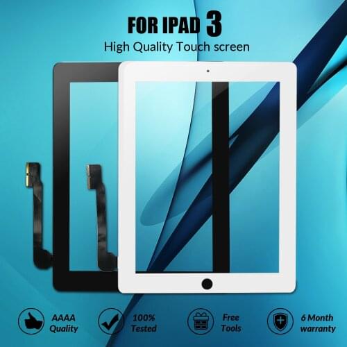 New LCD Outer Touch Screen For iPad3 A1416 A1430 A1403 Touch Screen Replacement Digitizer Sensor Glass Panel For New iPad