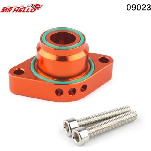 High quality For 1.4 TSi VW/Audi/Seat/Skoda Turbo Blow Off Valve Adapter Aluminum orange