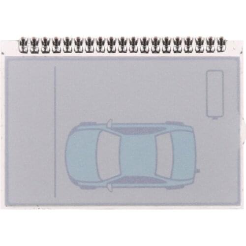 LCD Display Replaces For Sheriff ZX925 Remote Two Way Car Alarm System