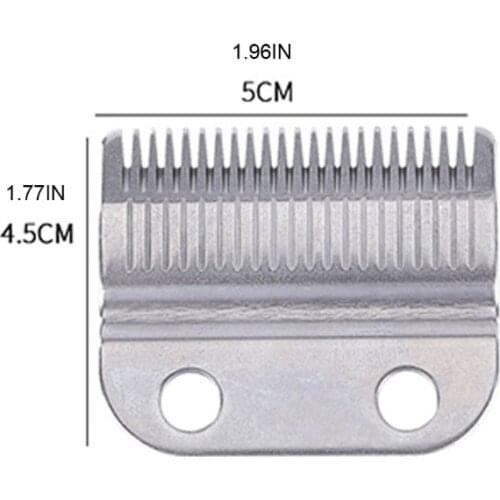 2pcs Professional Stainless Steel Detachable Clipper Replacement Blade Accessories