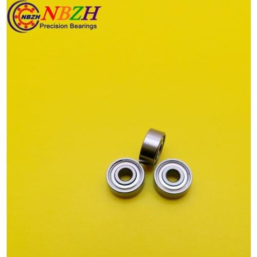 200pcs High quality ABEC-5 Z2V2 R2ZZ 1/8" x 3/8"x 5/32" inch 3.175*9.525*3.967 motor mini deep groove ball bearing