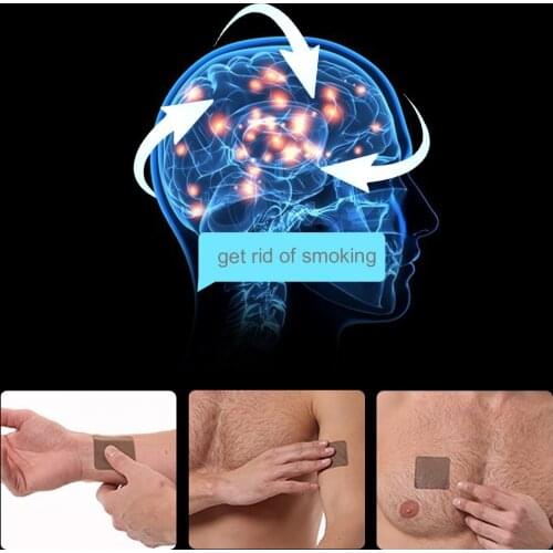 70Pcs /2Boxes Sumifun 100% Natural Ingredient Nicotine Patches Stop Smoking Patch for Smoking Cessation Patch