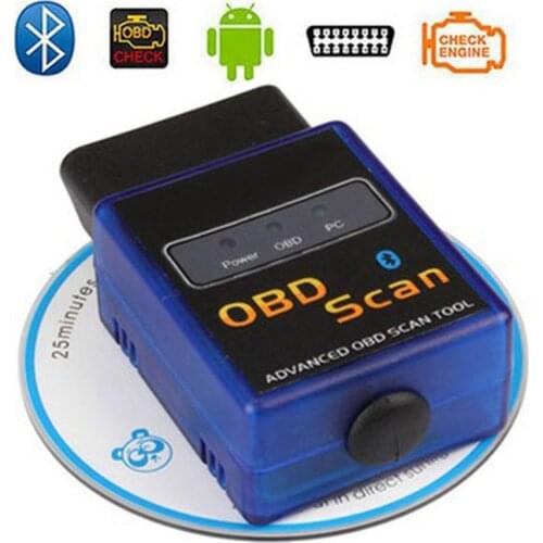 ELM327 Bluetooth Mini OBD II / OBD 2 Scanner Automotivo Escaner Car Code Reader Diagnostic-Tool, Support Android