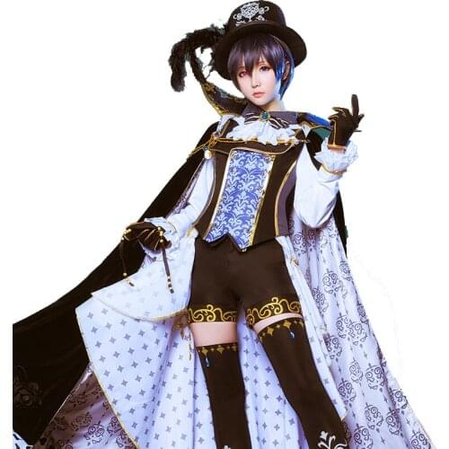 Black Butler Cosplay Sebastian Michaelis Cosplay Costume The Dream of 100 Sun Awaken Halloween Party Uniform Costumes