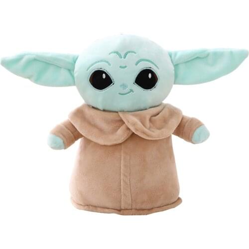 18-48cm Disney Star Wars Dolls Baby Yoda Plush Toys Yoda Stuffed Cartoon Baby Dolls Soft Kawaii Toys for Children Gifts Girls