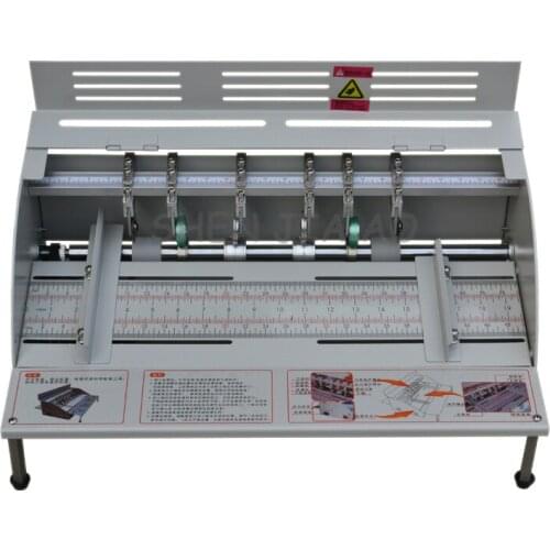 H500 Electric Paper Creasing Machine Book Cover Creasing Cutting and Creasing Machine