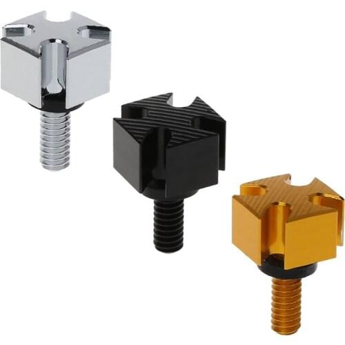 Motorcycle 1/4" Seat Cross Screw Bolt for Harley Davidson Sportster Softail Wide Glide Roadking Streetbob Street Bob