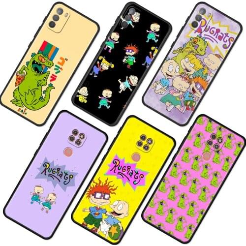 Cartoon Rugrat Soft Phone Case For Motorola One Hyper G40 Fusion G9 Play G8 Plus Cover Moto Edge 20 Lite G60 G50 Coque