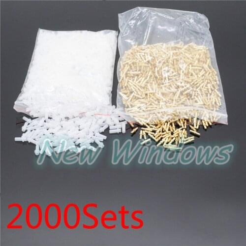 NEW DENTIST 2000Sets Short PIN WITH SLEEVES Dental Lab Suppliers 10mm