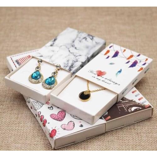 Dreamcatcher printed gift box Diy handmade love wedding favor box UK/USA country signal gift package box 12pcs +12pc inner card