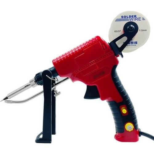220V 60W Manual Soldering Gun Electric Gun Type Iron Automatic Soldering Machine External Heat Tin Iron Gun AbouTool Set