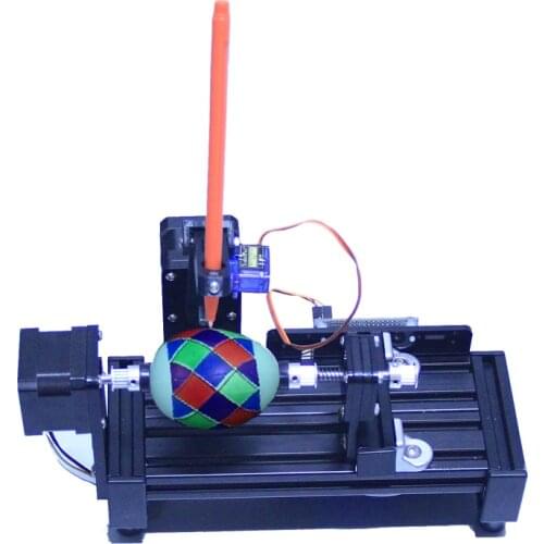 DIY Scrapbooking Creative Egg Draw Egg Robot Kit Education Egg Robot Painting Egg Machine Children Gift Machine Embossing