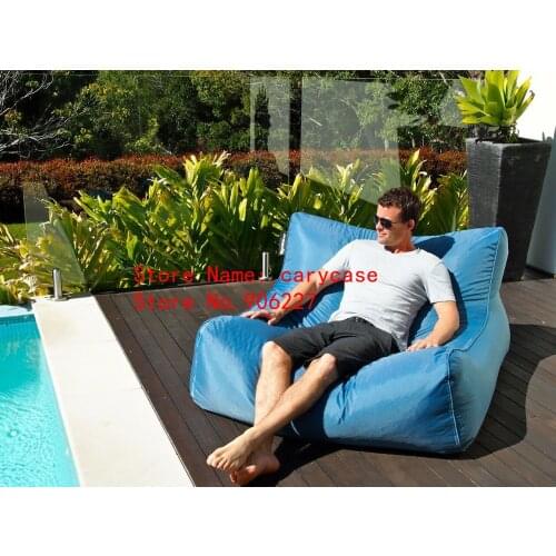 Outdoor floating beanbag lounger or Living Room Lazy Reading Leisure Waterproof Bean Bag Sofa Round Sofa Set