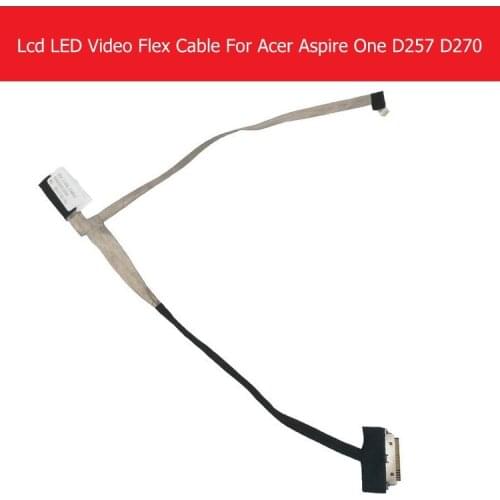 Weeten Genuine laptop Screen Video Flex Cable For Acer Aspire D257 D270 One Happy 2 Gateway Lt28 Ze6 Lvds LCD LED Flex cable