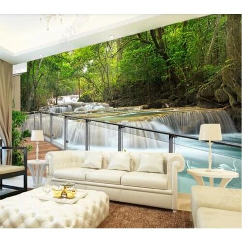 Papel de parede 3D villa balcony window scenery 3d wallpaper mural,iving room tv wall bedroom wall papers home decor