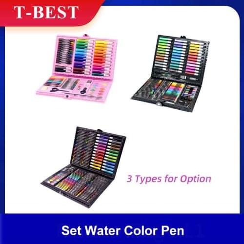 86/150/168pcs Art Drawing Set Water Color Pen Students Stationery Coloring Painting Kit for Adults/Teens/Kids,Beginners Artists