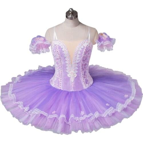 Purple/Lilac Professional Ballet Tutu Women Nutcracker Tutus Custom Made Tutu Adult Classical Ballet pancake pattern Tutu