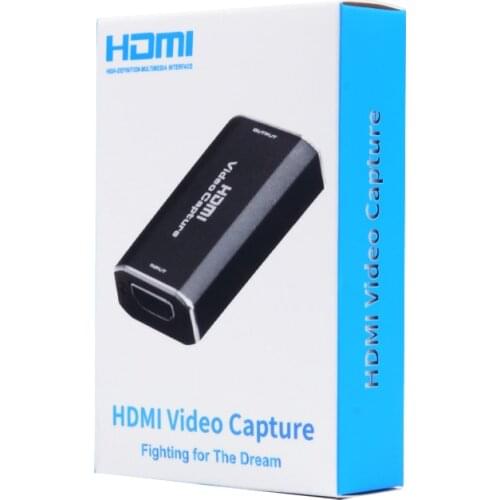 USB Capture Card HD to USB to HDMI-compatible Game NS Video OBS Live Recording Box