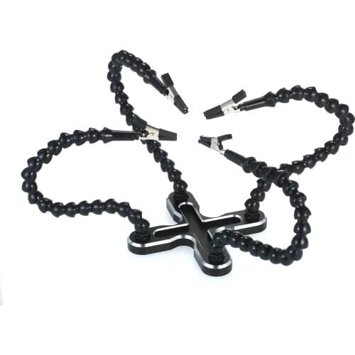 KKMOON Soldering Station Welding Repair Third Hand Multifunctional Welding Tool PCB Holder Flexible 4 Arm Alloy Stand