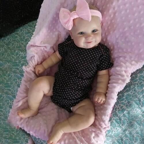Cute Fashion Doll Soft Simulation Baby Full Body Silicone Reborn Realistic Soft Dolls Lifelike Kids Toys for Girl Boys