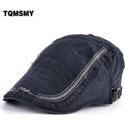 Autumn Retro caps for Men Berets Cotton fabric Hats Casual Visors Peaked cap Gorras Planas Flat hat womens Berets boina bone