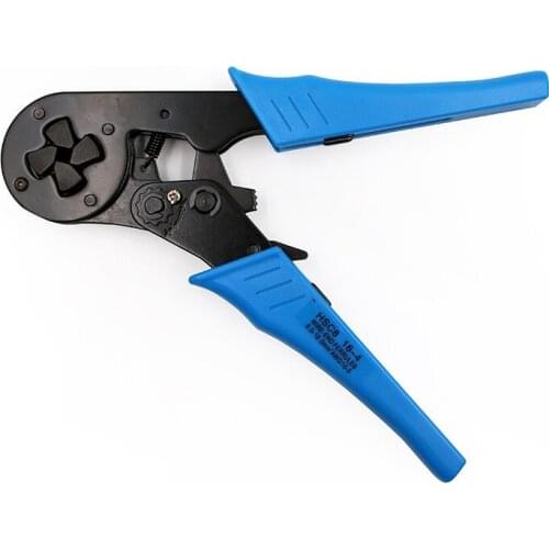 FASEN Crimper Plier HSC8 16-4 Adjustable Crimping Tools for 6.0-16.0mm2 (AWG10-5) Cable End-sleeves Wire VE Terminal Connectors